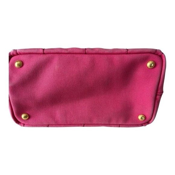 Prada Canapa pink 2 ways bag - Authentic - Picture 3 of 14